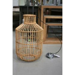Nieuwe hanglampen Sunut Light & Living rotan bohemien