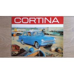 Autofolder Ford Consul Cortina voorjaar 1964