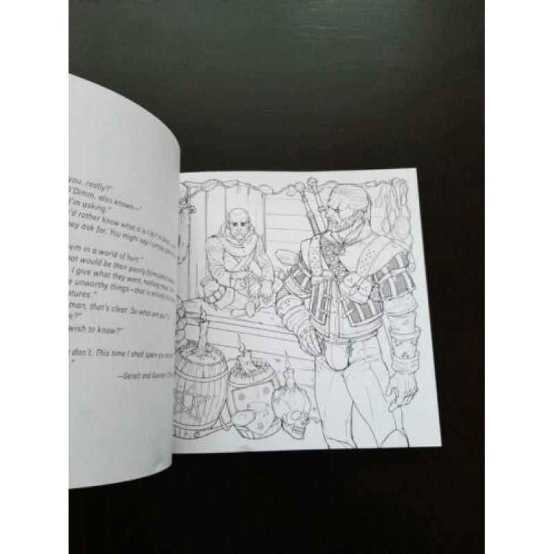 The witcher kleurboek nieuw