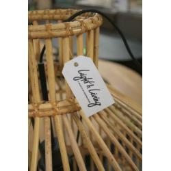Nieuwe hanglampen Sunut Light & Living rotan bohemien
