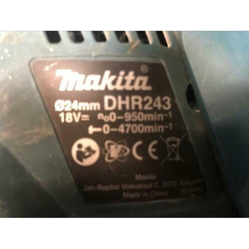 Te koop makita boorhamer met hepa filter