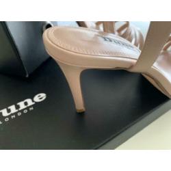 DUNE 'nude' sandaal met 8cm hak maat 38 (5)