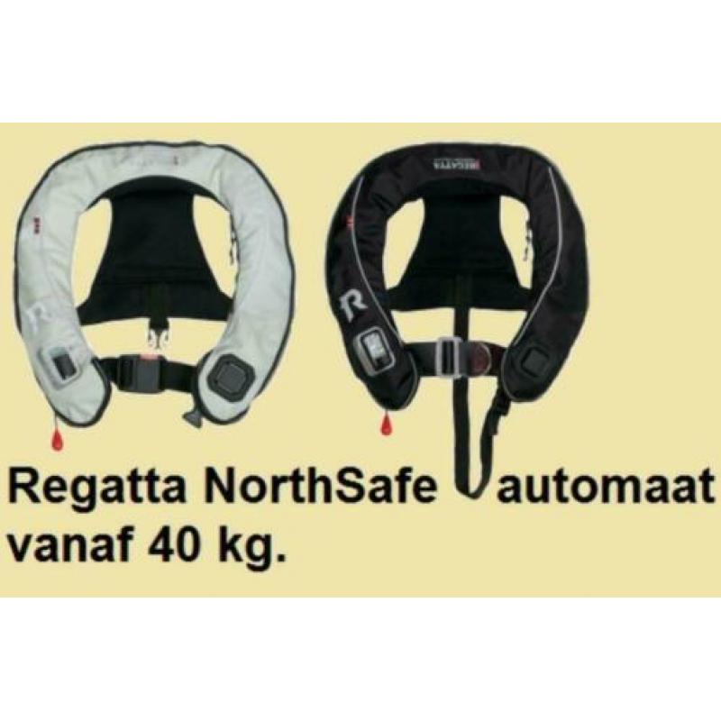 Gekeurde reddingsvesten, skivesten, automatische vesten etc.