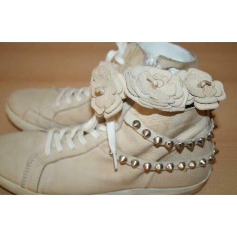 Leemans leren sneakers mt 38