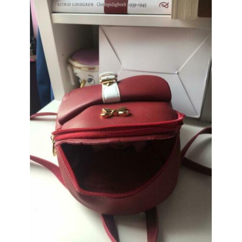 Schattig cute kawaii rood tasje