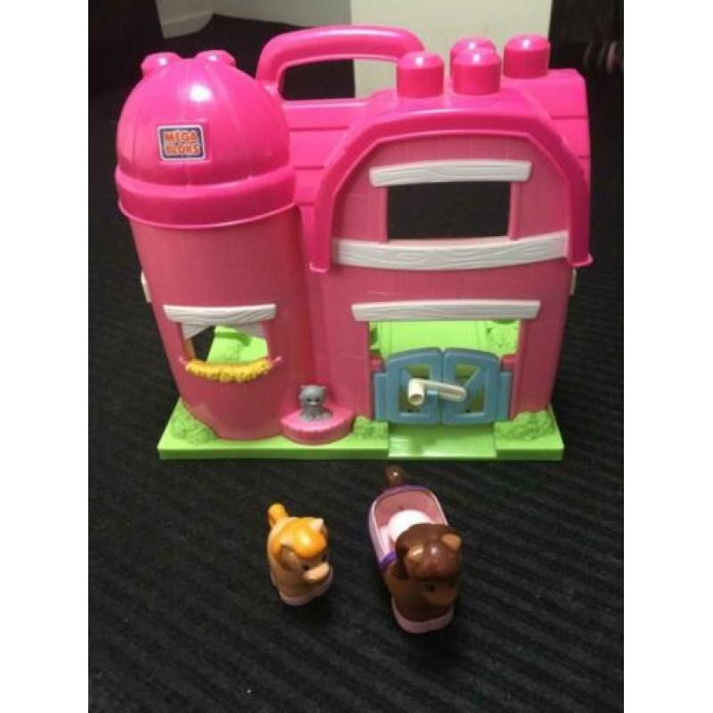 Megabloks met koets, bus en manege