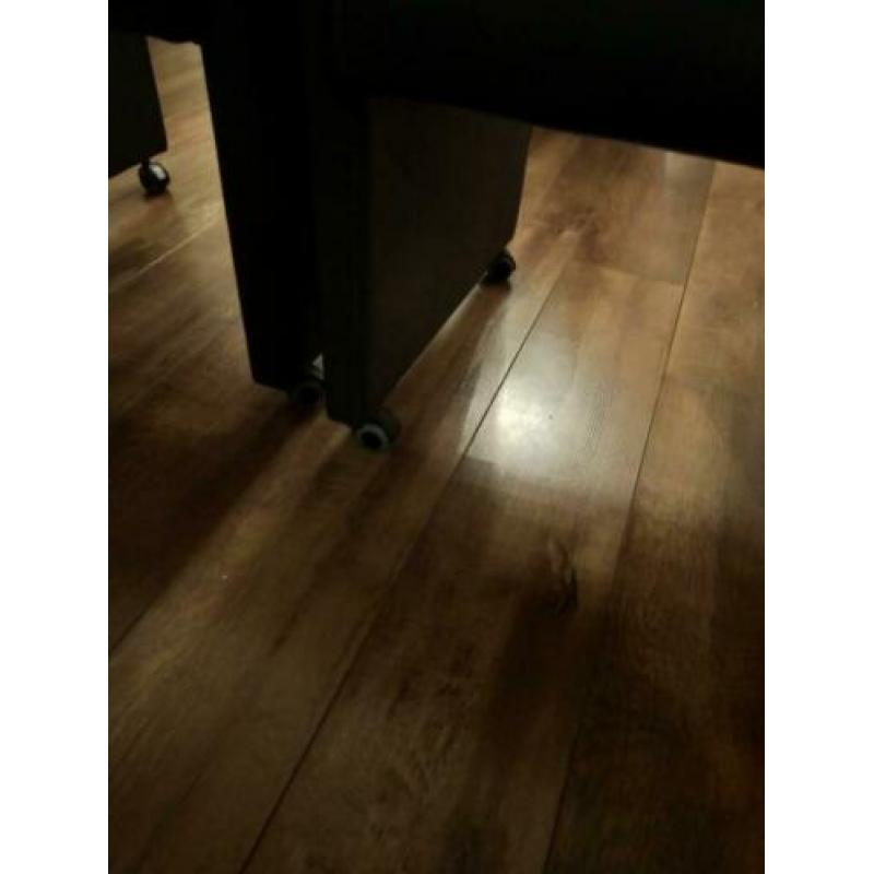 Leren stoelen
