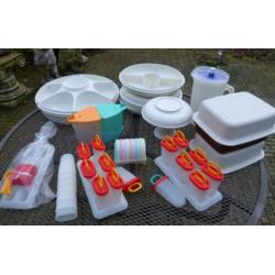 Tupperware Brood Kaas Snackdoos Swarovski Taartschaal IJsjes