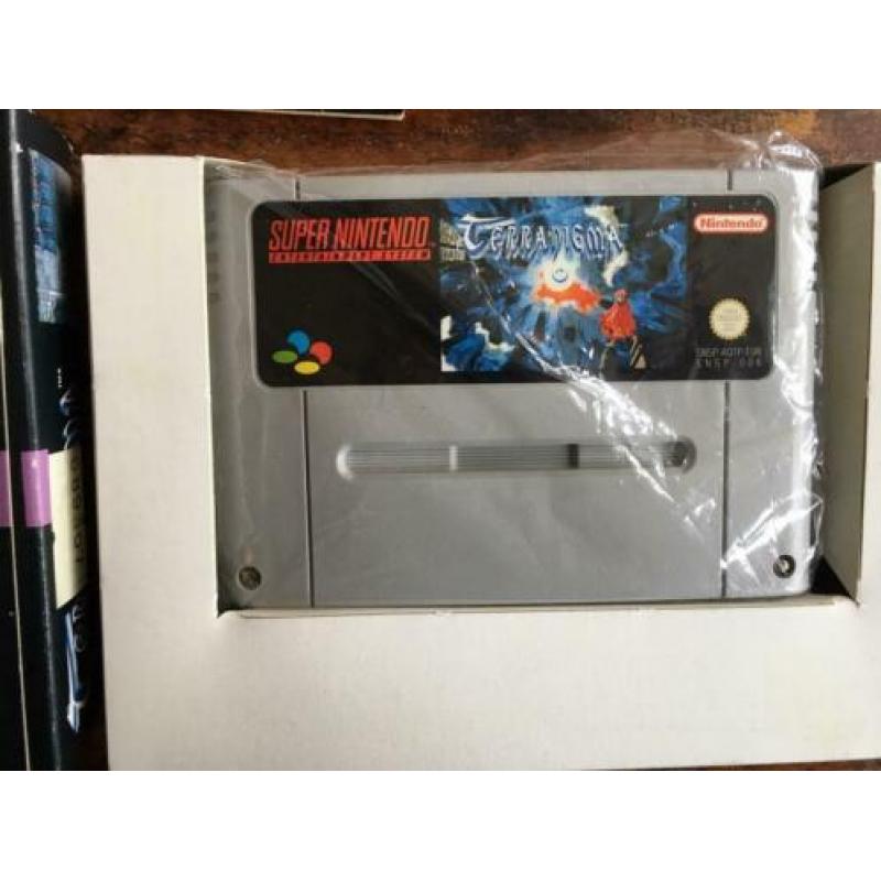Terranigma voor SNES helemaal compleet - in Topstaat
