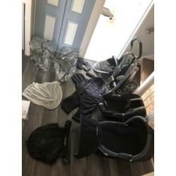 Complete set Maxi Cosi Elea en Pebble auto stoel.