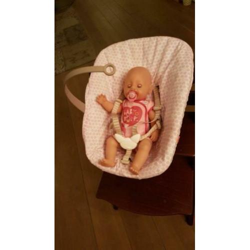 Newbornset Stokke Tripp Trapp + extra hoes + speelboog