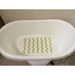 Baby bath tab and bath ring