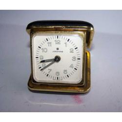 Vintage Junghans inklapbaar analoog reiswekkertje. Izgs.