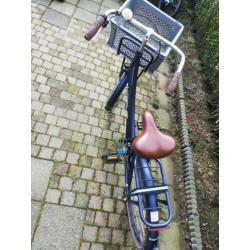 Mooie Vogue transporter fiets met krat