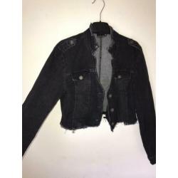 Zwarte spijker vest