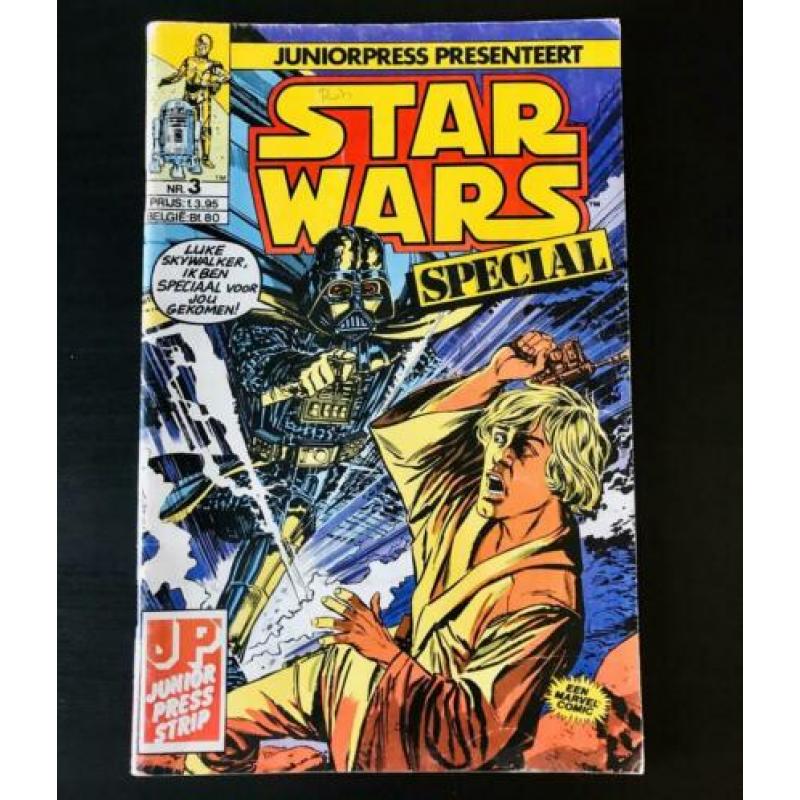 Vintage 80’s StarWars Comics, 9stuks(lees adv.)