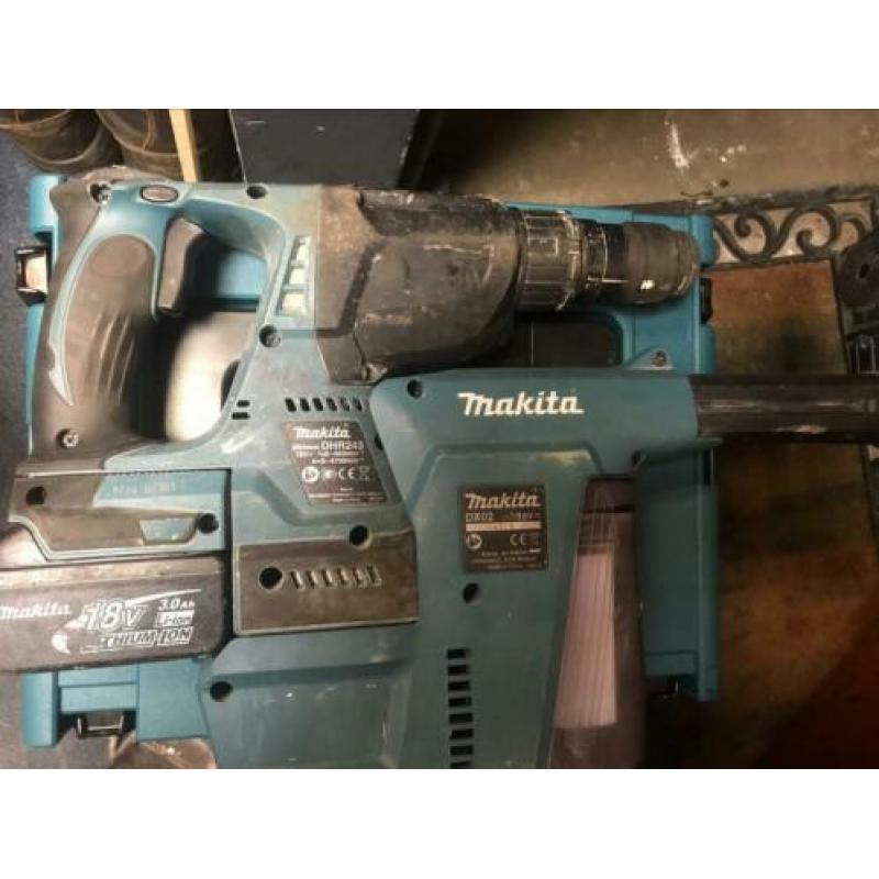 Te koop makita boorhamer met hepa filter