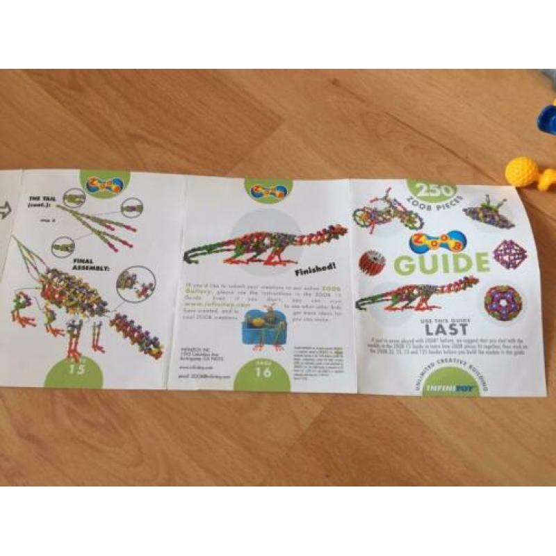 Zoob 250 Pieces - creatief en educatief