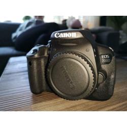 Canon eos 700D aangeboden, zo goed als nieuw!!