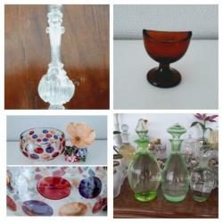 Vintage ??en hedendaags?? glaswerk