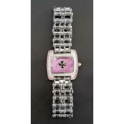 Limited Edition HCW Maltese horloge, rose en blauw