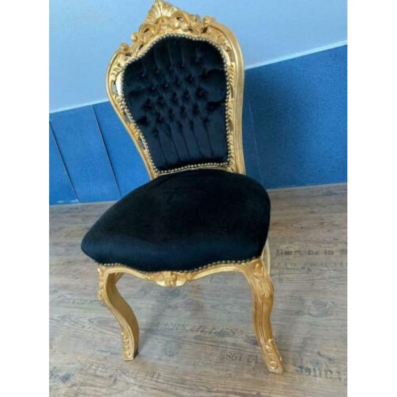 Brocante stoel prinsessen stoel
