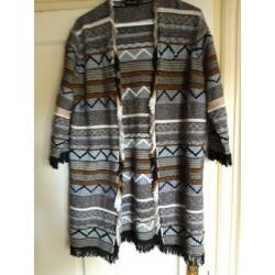 Twinset vest nieuw maat s/m gestreepte zie foto