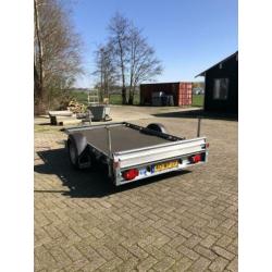 Humbaur autotrailer voor o.a. een Smart Auto