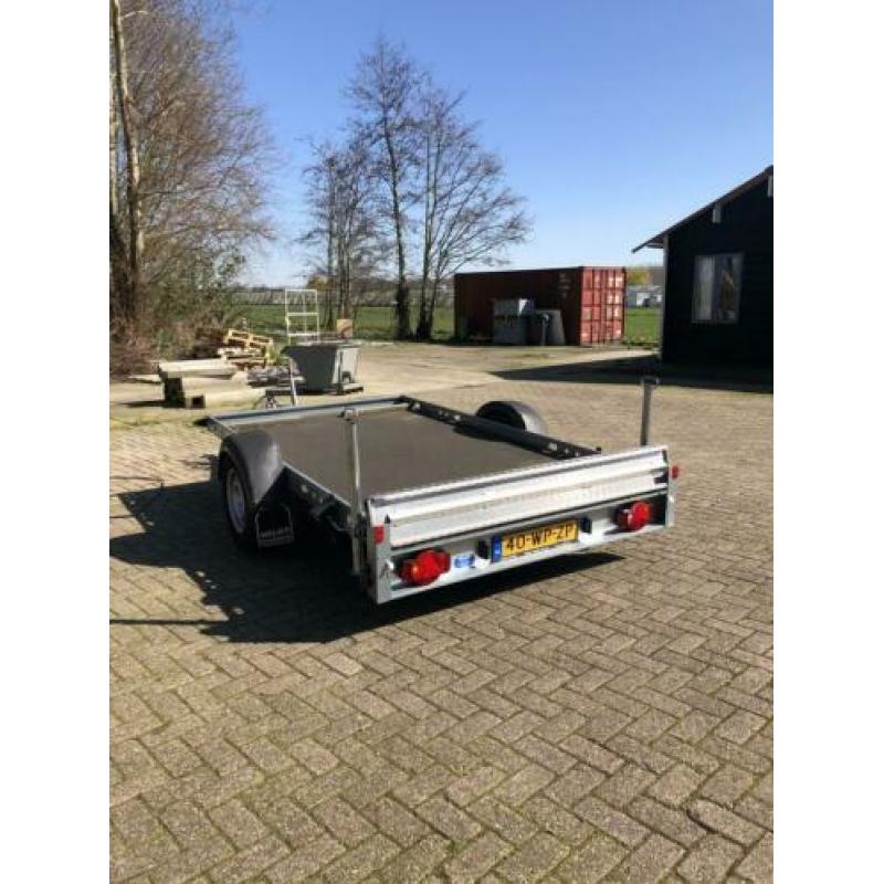 Humbaur autotrailer voor o.a. een Smart Auto