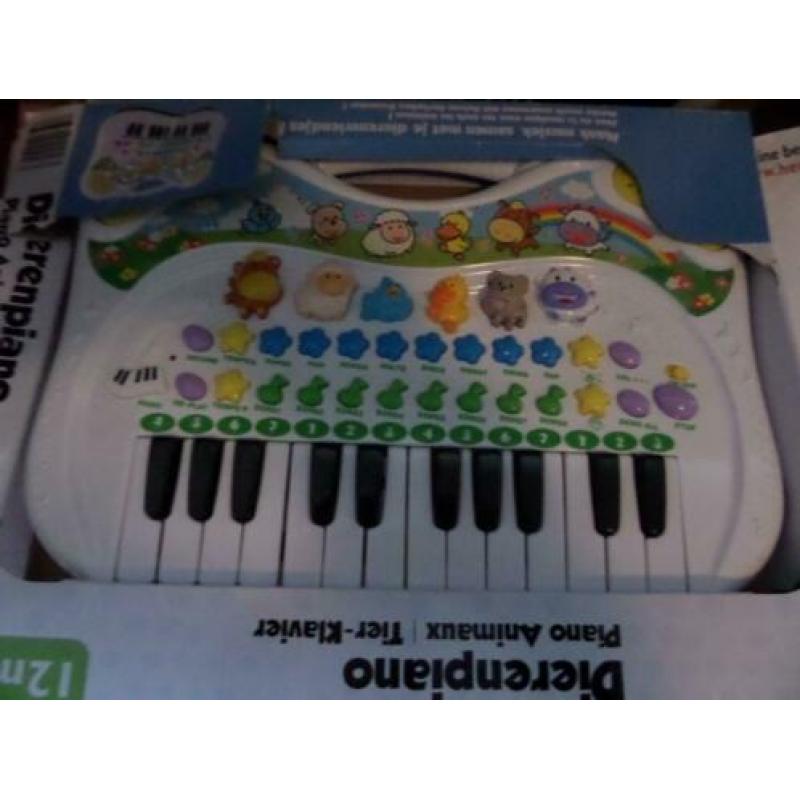 Dierenpiano; trekker met dieren; Electro spel