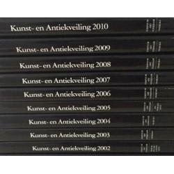 kunst en antiek veilingboeken /46.000 items