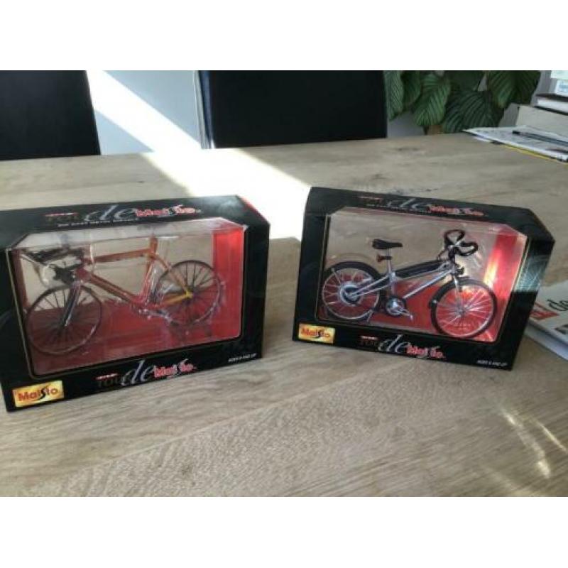 Tour de Maisto, die cast metal bicycle,Mercedes Bench, Cann