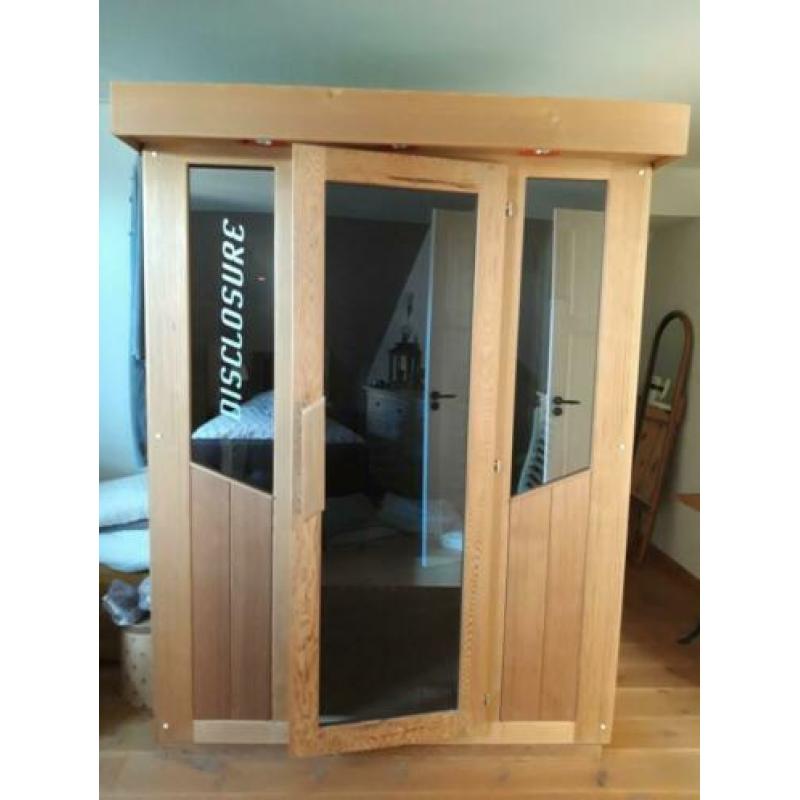 Luxe Infrarood Cabine 2-3 Persoons Red Ceder hout