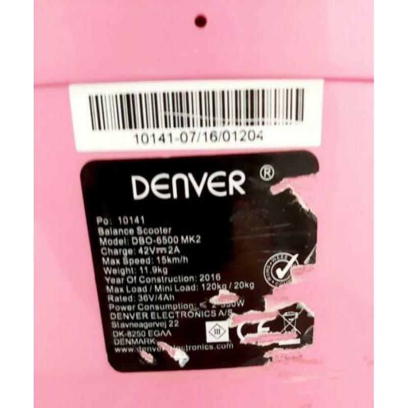 Balance Scooter Hoverboard Denver Kijk Foto's