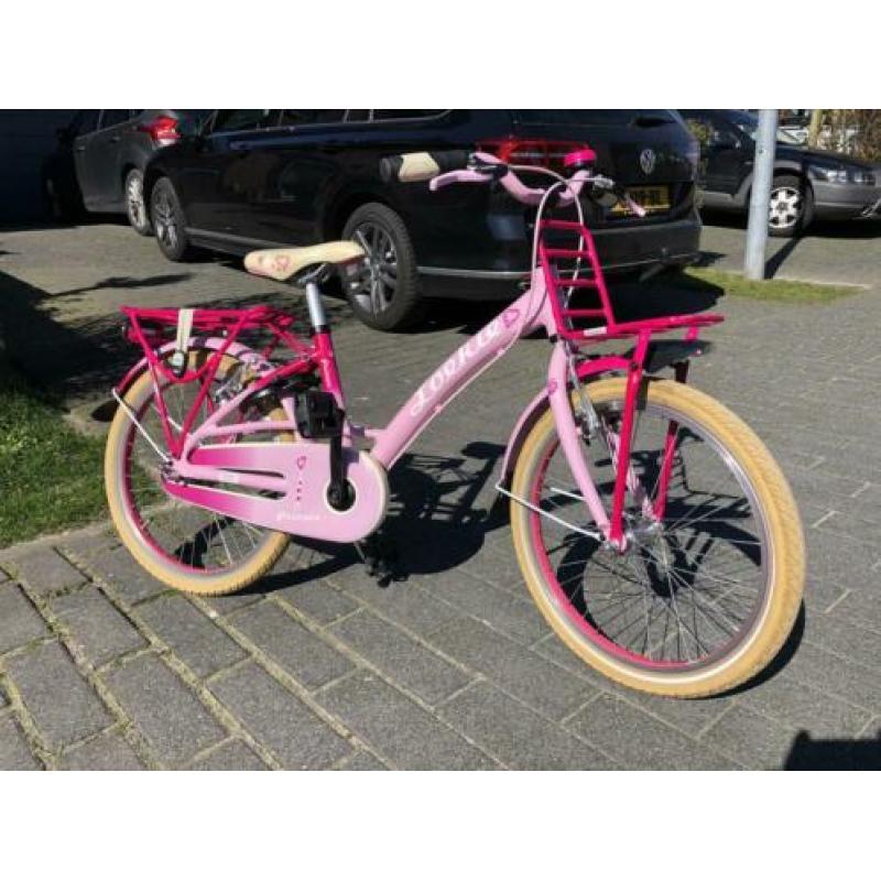 Loekie Princess meisjes fiets 20 inch ALS NIEUW!