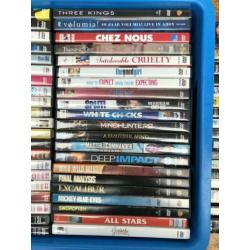 diverse dvd’s voor 1 euro