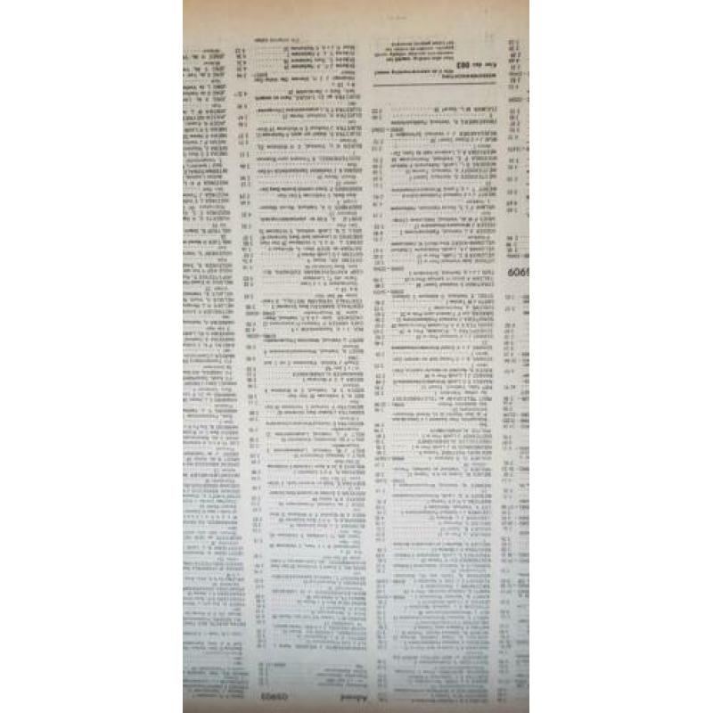 Unieke telefoongidscollectie 1968 heel Nederland (6 delen)