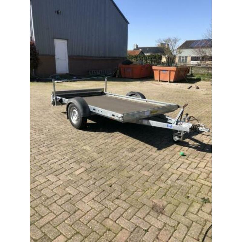 Humbaur autotrailer voor o.a. een Smart Auto
