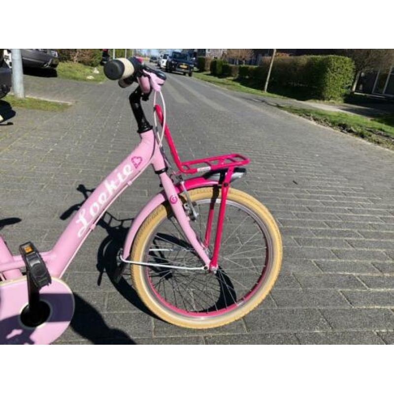 Loekie Princess meisjes fiets 20 inch ALS NIEUW!