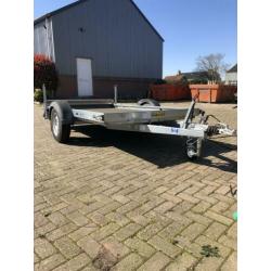 Humbaur autotrailer voor o.a. een Smart Auto