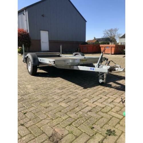 Humbaur autotrailer voor o.a. een Smart Auto