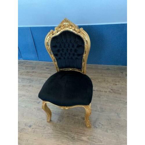 Brocante stoel prinsessen stoel