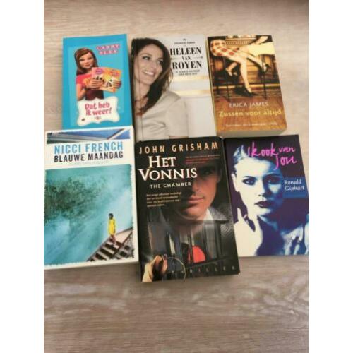 Goede boeken/romans €2,50 p/st
