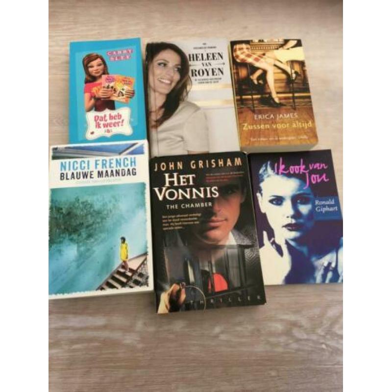 Goede boeken/romans €2,50 p/st
