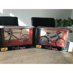 Tour de Maisto, die cast metal bicycle,Mercedes Bench, Cann