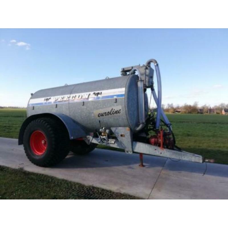 Peecon 11500L mesttank watertank giertank met hefinrichting