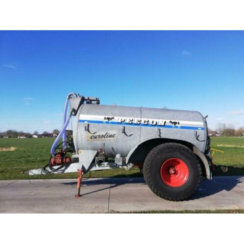 Peecon 11500L mesttank watertank giertank met hefinrichting