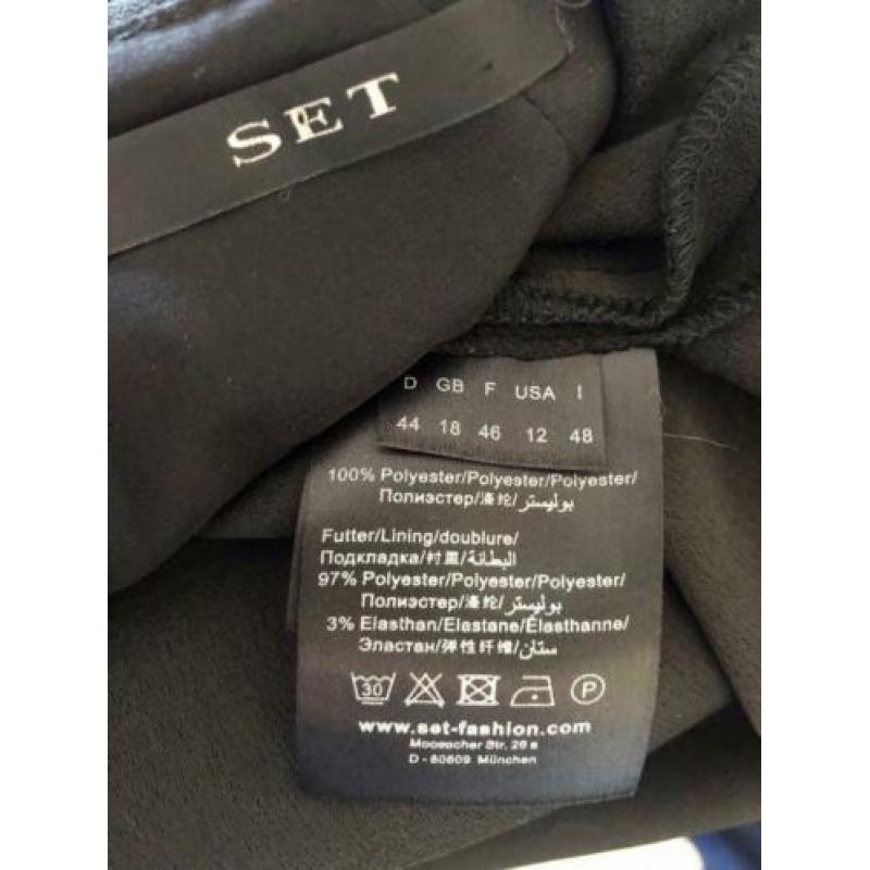 set jurk maat 44 zwart