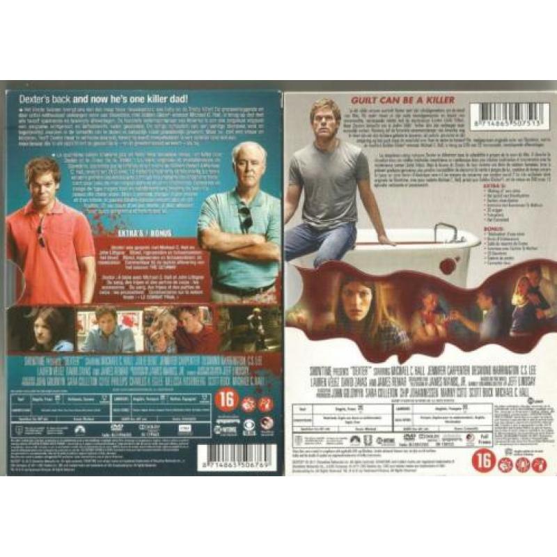 DEXTER- Seizoen 1 tm 5-DVD boxen