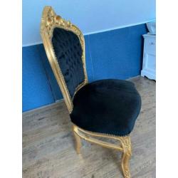 Brocante stoel prinsessen stoel
